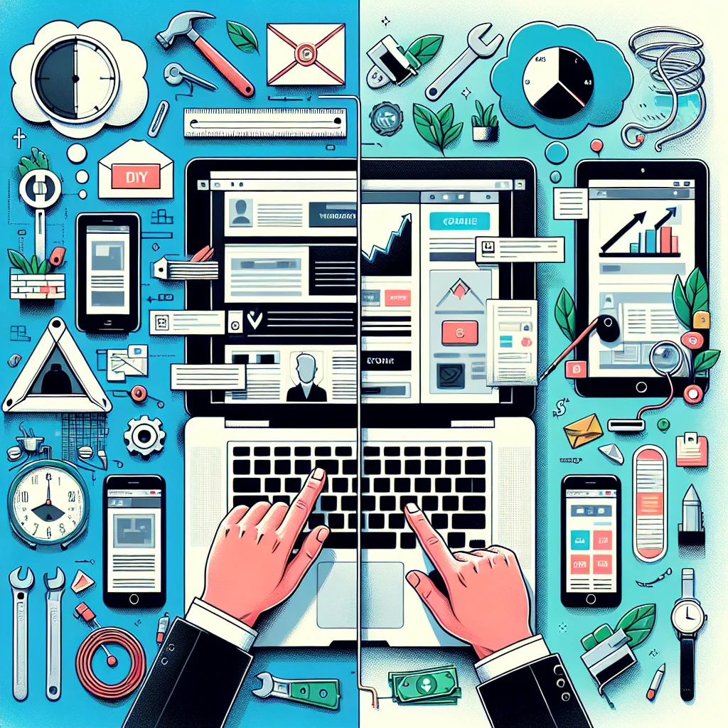 Build It Yourself vs. Hire a Pro: Where Your Website Money Goes