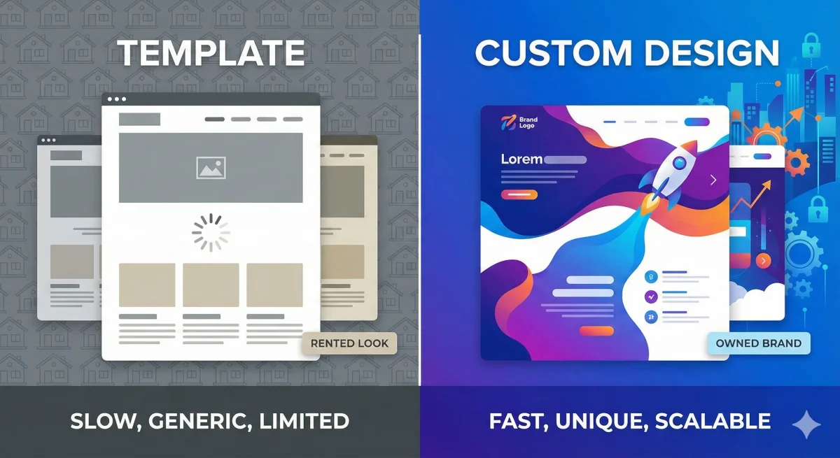 Why Custom Design Matters: Stop Renting Your Look and Own Your Brand